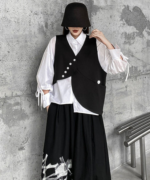 Sleeve Cutout Blouse